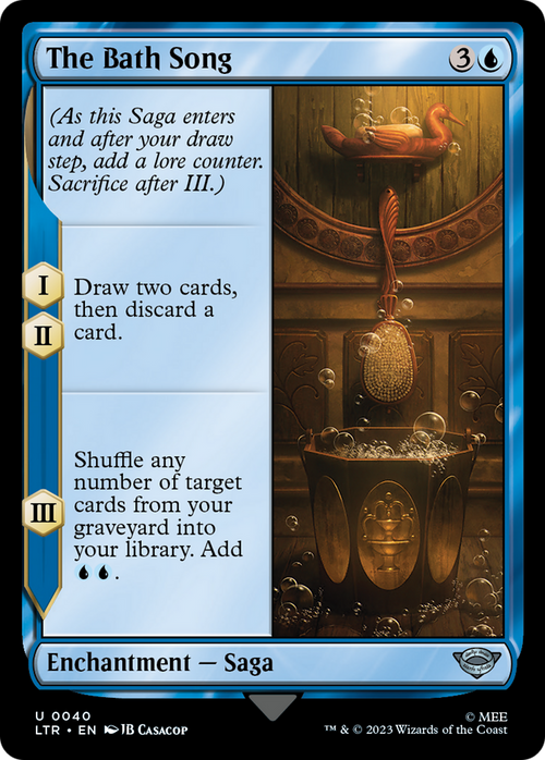 The Bath Song (LTR-040) - The Lord of the Rings: Tales of Middle-earth Foil