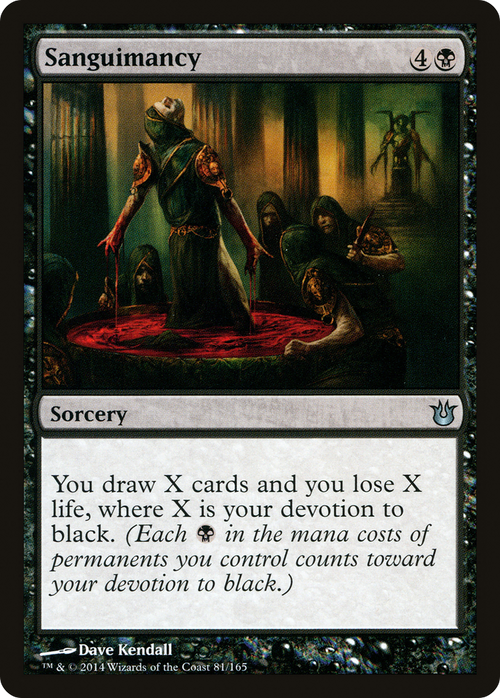 Sanguimancy (BNG-081) - Born of the Gods