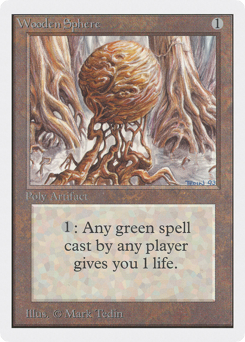 Wooden Sphere (2ED-) - Unlimited Edition