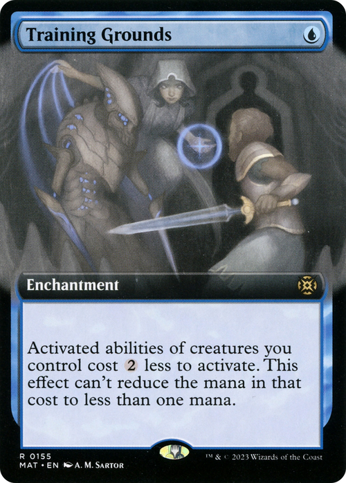 Training Grounds (Extended Art) (MAT-155) - March of the Machine: The Aftermath: (Extended Art)