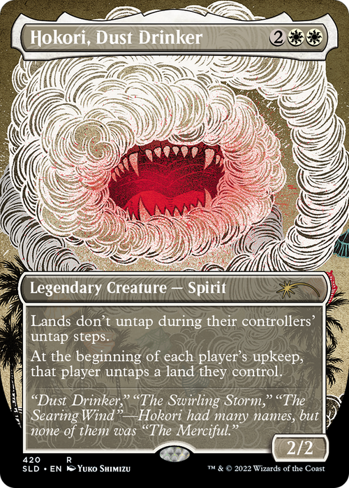 Hokori, Dust Drinker (Borderless) (SLD-420) - Secret Lair Drop