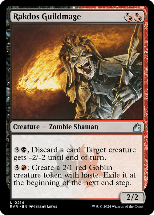 Rakdos Guildmage (RVR-214) - Ravnica Remastered Foil