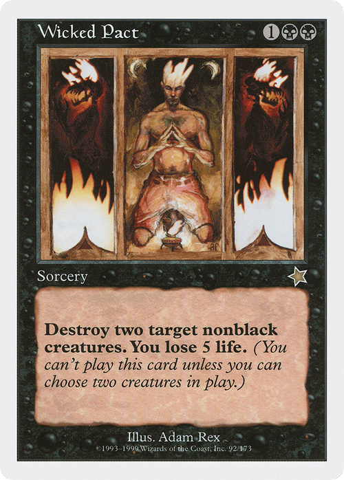 Wicked Pact (S99-092) - Starter 1999