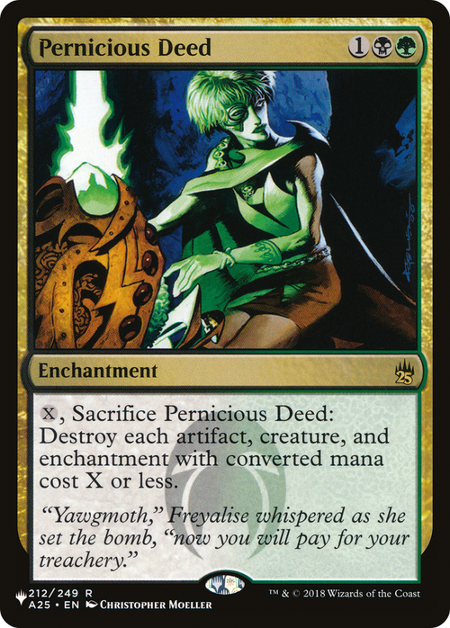 Pernicious Deed (LIST-212/249) - The List