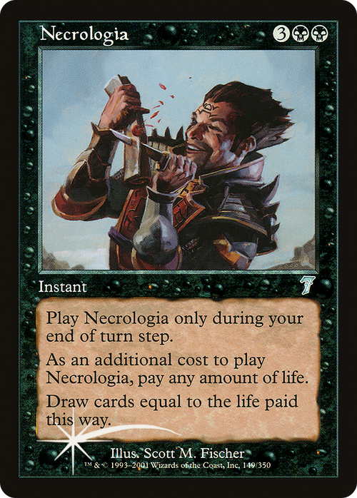 Necrologia (7ED-149) - 7th Edition Foil