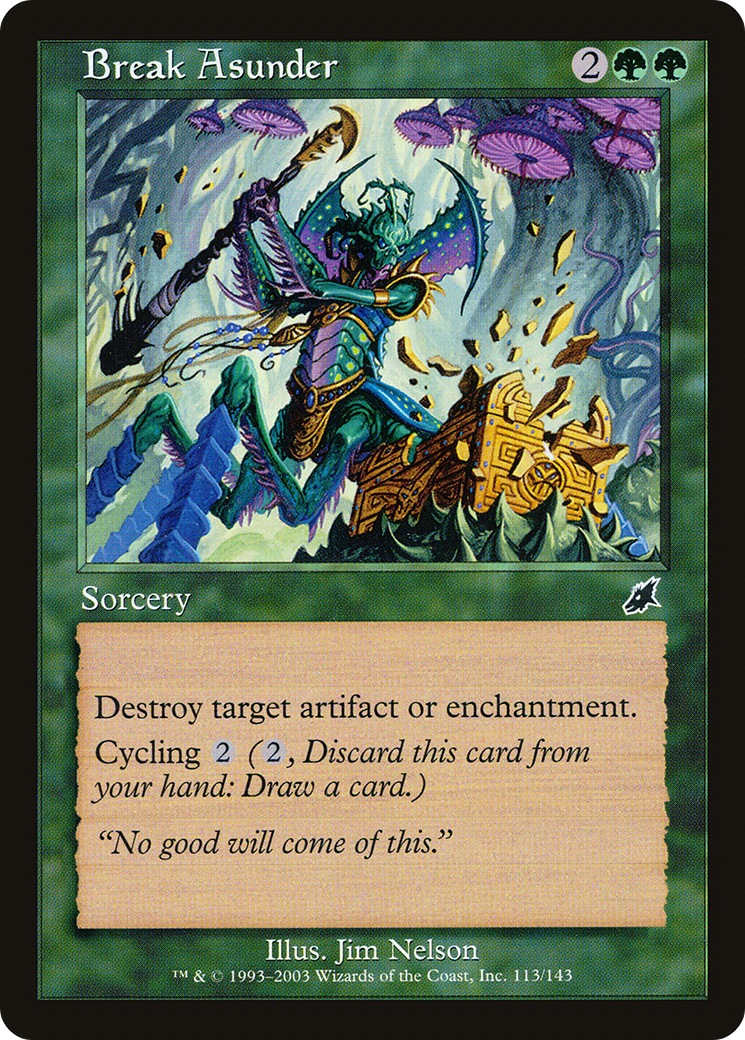 Break Asunder (SCG-113) - Scourge Foil