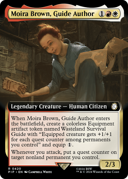 Moira Brown, Guide Author (Extended Art) (PIP-420) - Fallout: (Extended Art)