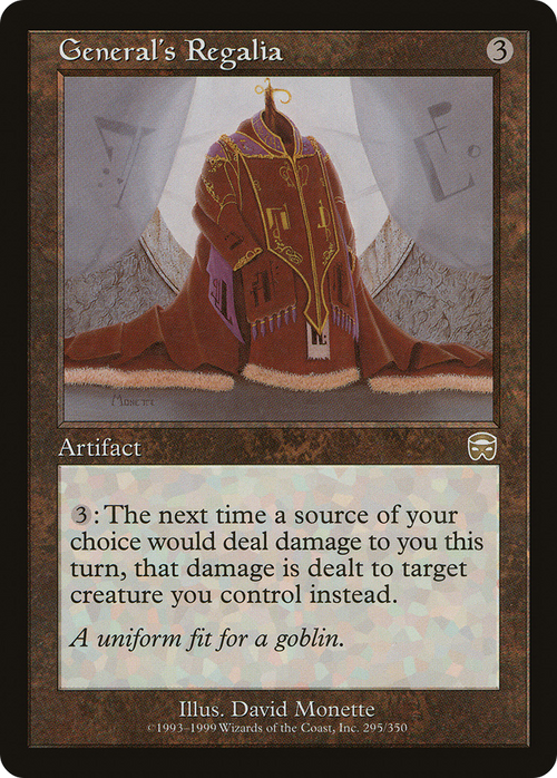 General's Regalia (MMQ-295) - Mercadian Masques