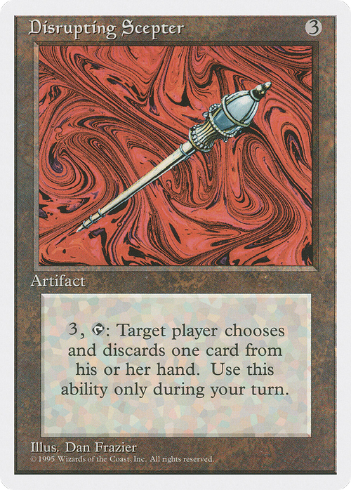 Disrupting Scepter (4ED-) - Fourth Edition