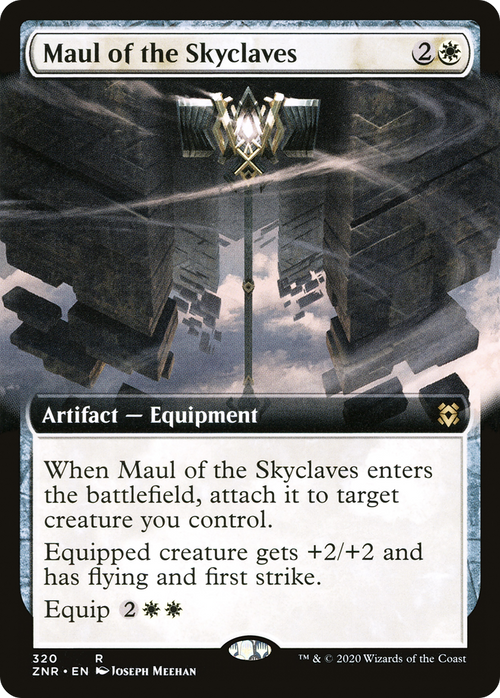 Maul of the Skyclaves (Extended Art) (ZNR-320) - Zendikar Rising: (Extended Art) Foil