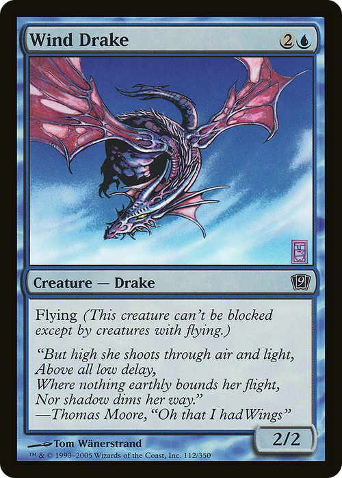 Wind Drake (9ED-112) - 9th Edition Foil