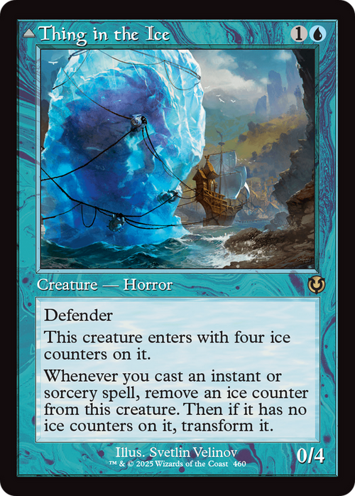 Thing in the Ice (Retro Frame) (INR-460) - Innistrad Remastered