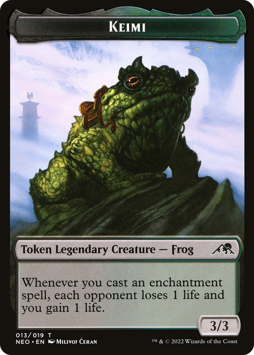 Keimi Token (NEO-013) - Kamigawa: Neon Dynasty Tokens