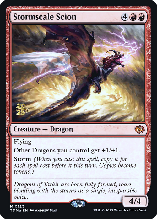 Stormscale Scion (PRE-123S) - Prerelease Cards Foil