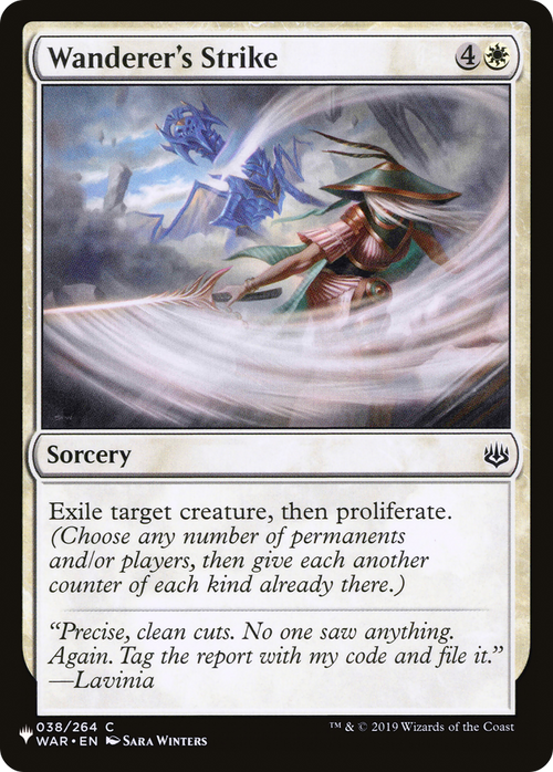 Wanderer's Strike (LIST-038/264) - The List