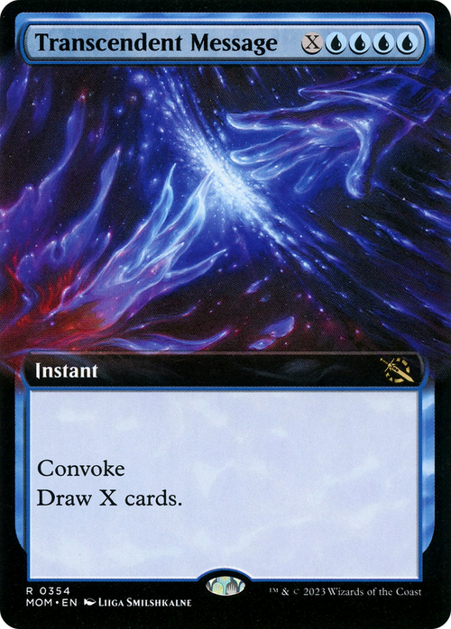 Transcendent Message (Extended Art) (MOM-354) - March of the Machine: (Extended Art)