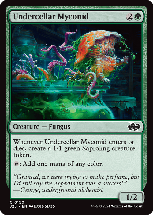 Undercellar Myconid (J25-150) - Foundations Jumpstart