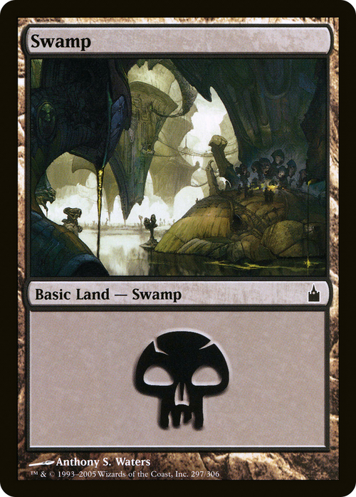Swamp (297) (RAV-297) - Ravnica: City of Guilds