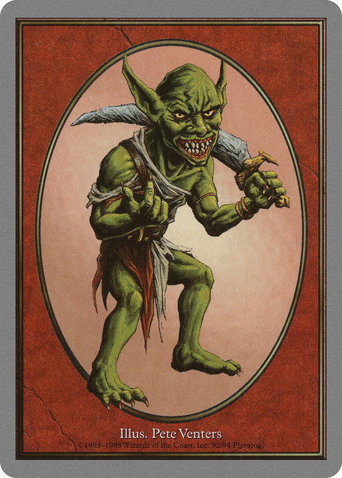 Goblin Token (UGL-092) - Unglued Tokens