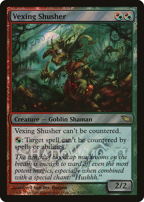 Vexing Shusher (LARP-222) - Shadowmoor Promos Foil