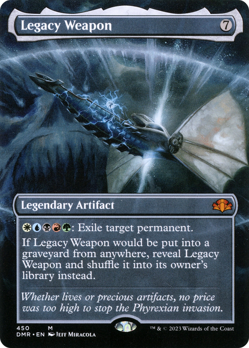 Legacy Weapon (Borderless) (DMR-450) - Dominaria Remastered Foil