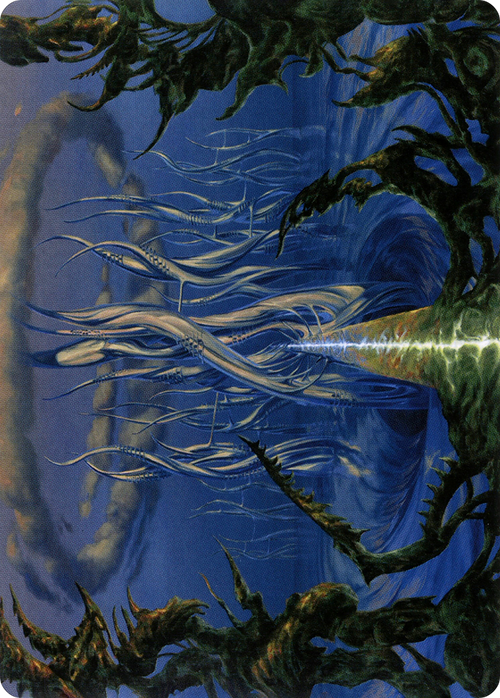 Tanglepool Bridge // Tanglepool Bridge (AMH2-080) - Modern Horizons 2 Art Series (Borderless)