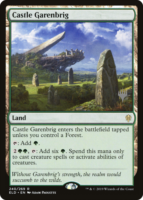 Castle Garenbrig (PPELD-240) - Throne of Eldraine Promos