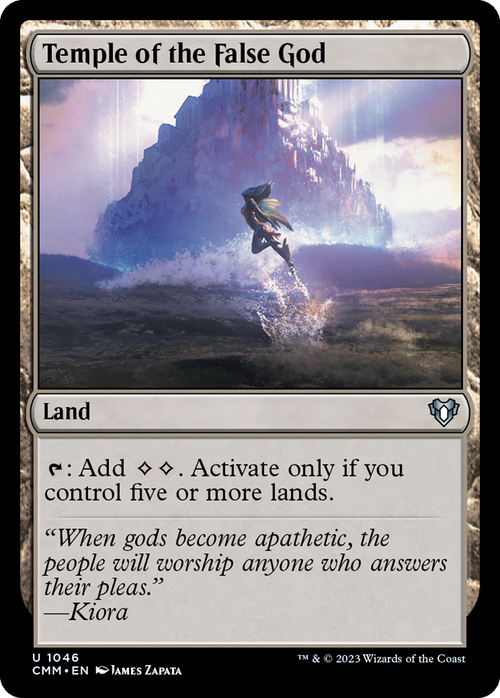 Temple of the False God (CMM-1046) - Commander Masters