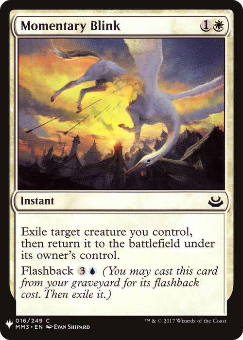 Momentary Blink (LIST-016) - The List