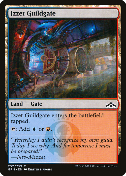 Izzet Guildgate (252) (GRN-252) - Guilds of Ravnica