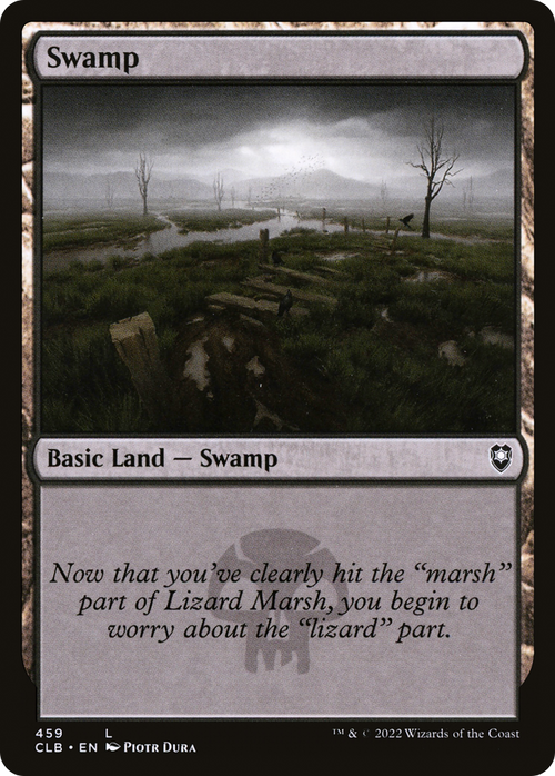 Swamp (459) (CLB-459) - Commander Legends: Battle for Baldur's Gate