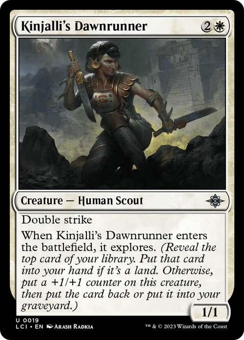 Kinjalli's Dawnrunner (LCI-019) - The Lost Caverns of Ixalan Foil