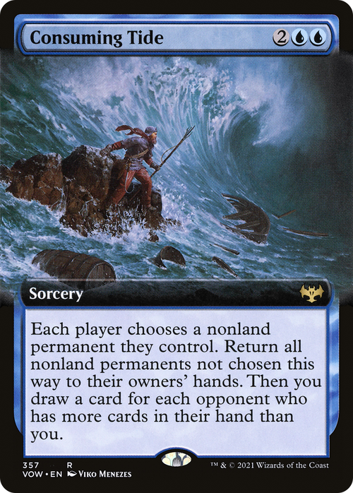 Consuming Tide (Extended Art) (VOW-357) - Innistrad: Crimson Vow: (Extended Art)