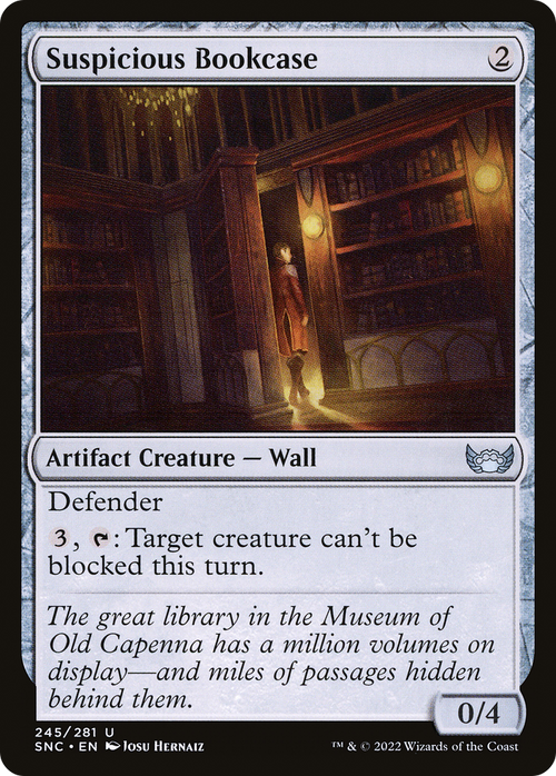 Suspicious Bookcase (SNC-245) - Streets of New Capenna