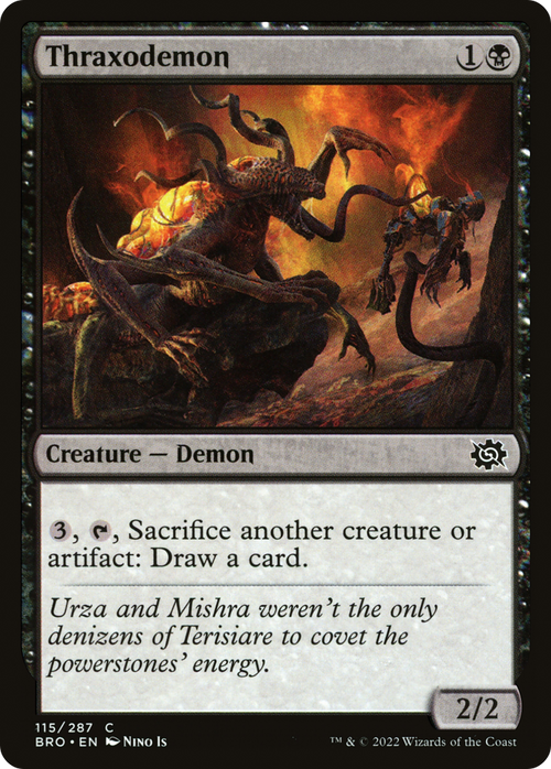 Thraxodemon (BRO-115) - The Brothers' War
