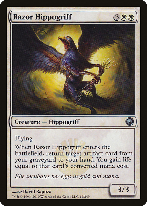 Razor Hippogriff (SOM-017) - Scars of Mirrodin