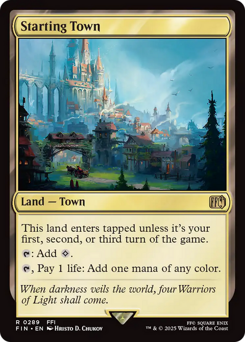 Starting Town (FIN-289) - FINAL FANTASY