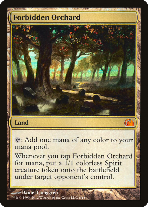 Forbidden Orchard (V12-006) - From the Vault: Realms Foil
