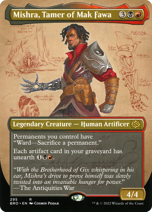 Mishra, Tamer of Mak Fawa (Borderless) (BRO-295) - The Brothers' War
