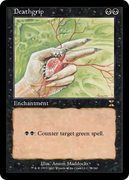 Deathgrip (ME4-075) - Masters Edition IV Foil