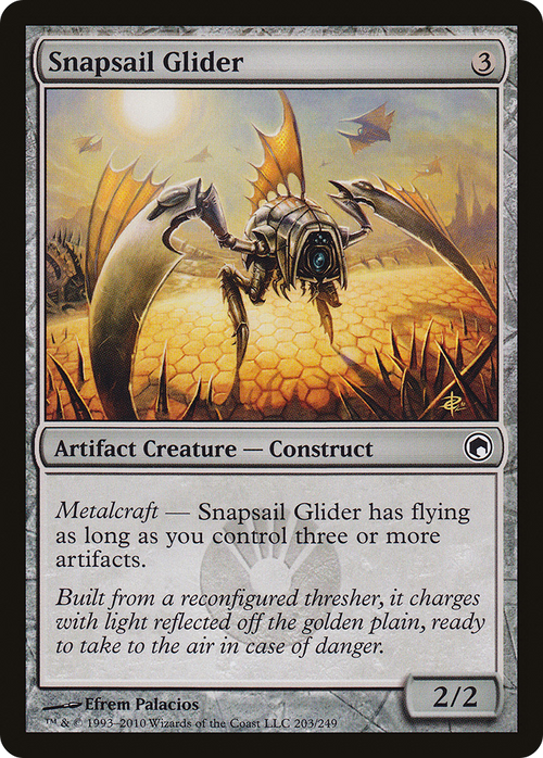 Snapsail Glider (SOM-203) - Scars of Mirrodin Foil