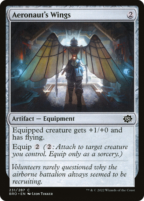 Aeronaut's Wings (BRO-231) - The Brothers' War