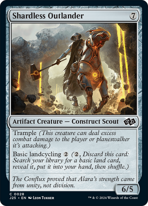 Shardless Outlander (J25-028) - Foundations Jumpstart