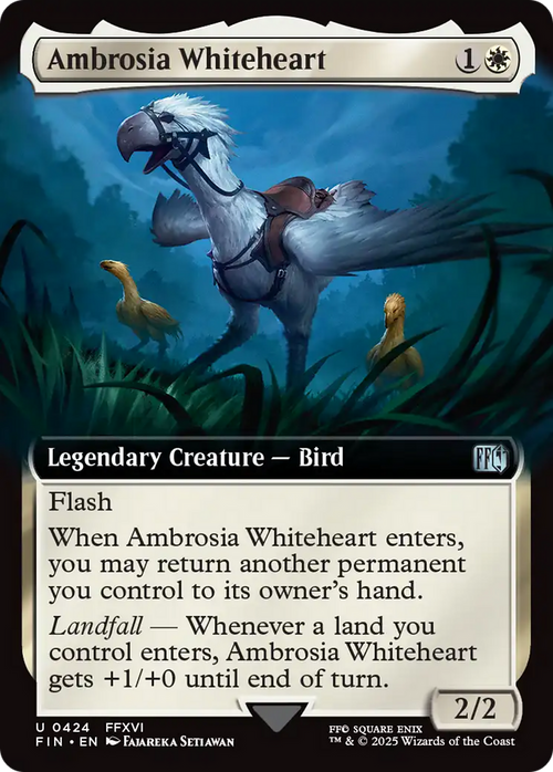 Ambrosia Whiteheart (Extended Art) (FIN-424) - FINAL FANTASY: (Extended Art)