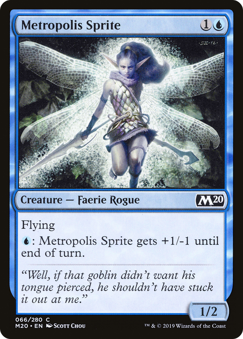 Metropolis Sprite (M20-066) - Core Set 2020