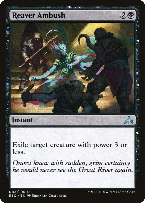 Reaver Ambush (RIX-083) - Rivals of Ixalan Foil