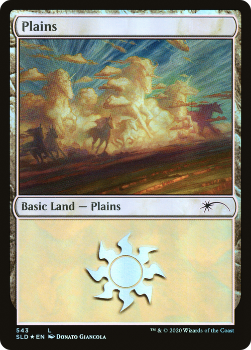 Plains (543) (SLD-543) - Secret Lair Drop Foil