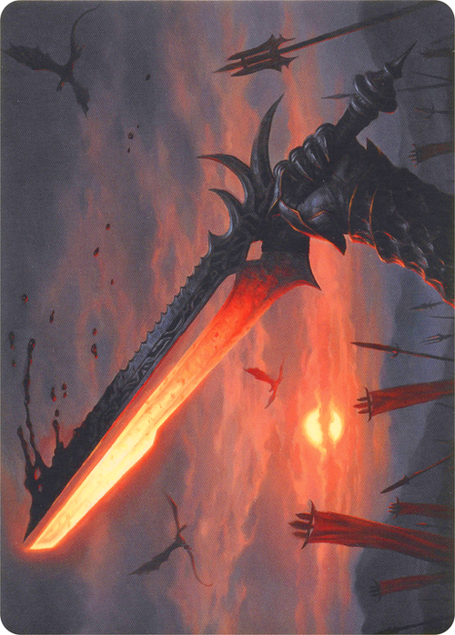 Sword of Sinew and Steel // Sword of Sinew and Steel (AMH1-047) - Modern Horizons Art Series (Borderless)