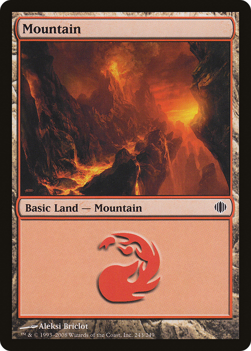 Mountain (243) (ALA-243) - Shards of Alara