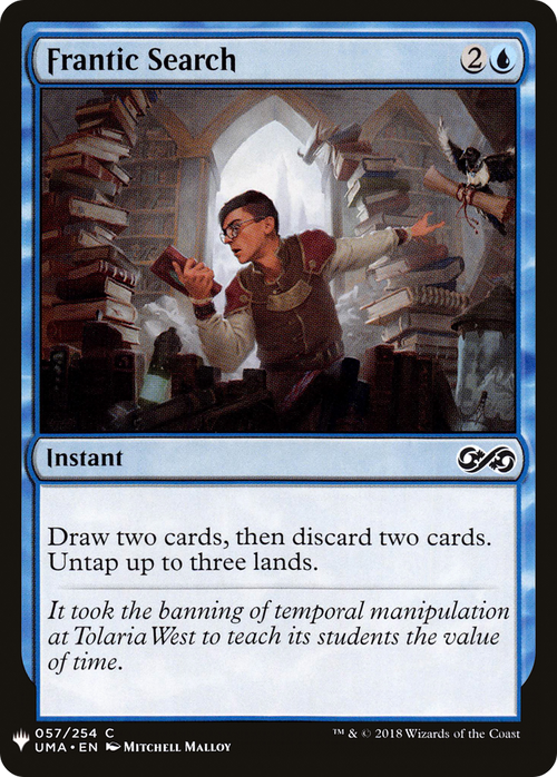 Frantic Search (LIST-057) - The List